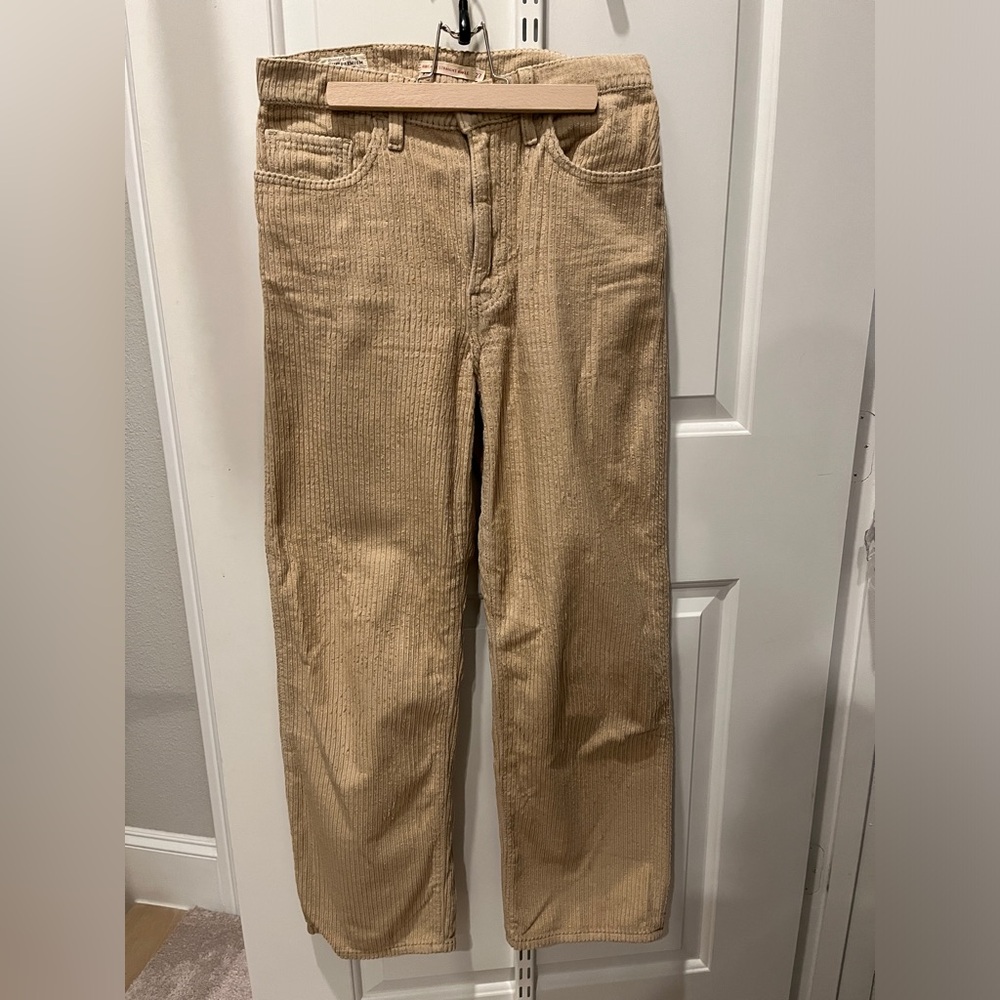 Levi's Tan Straight Leg Pants
